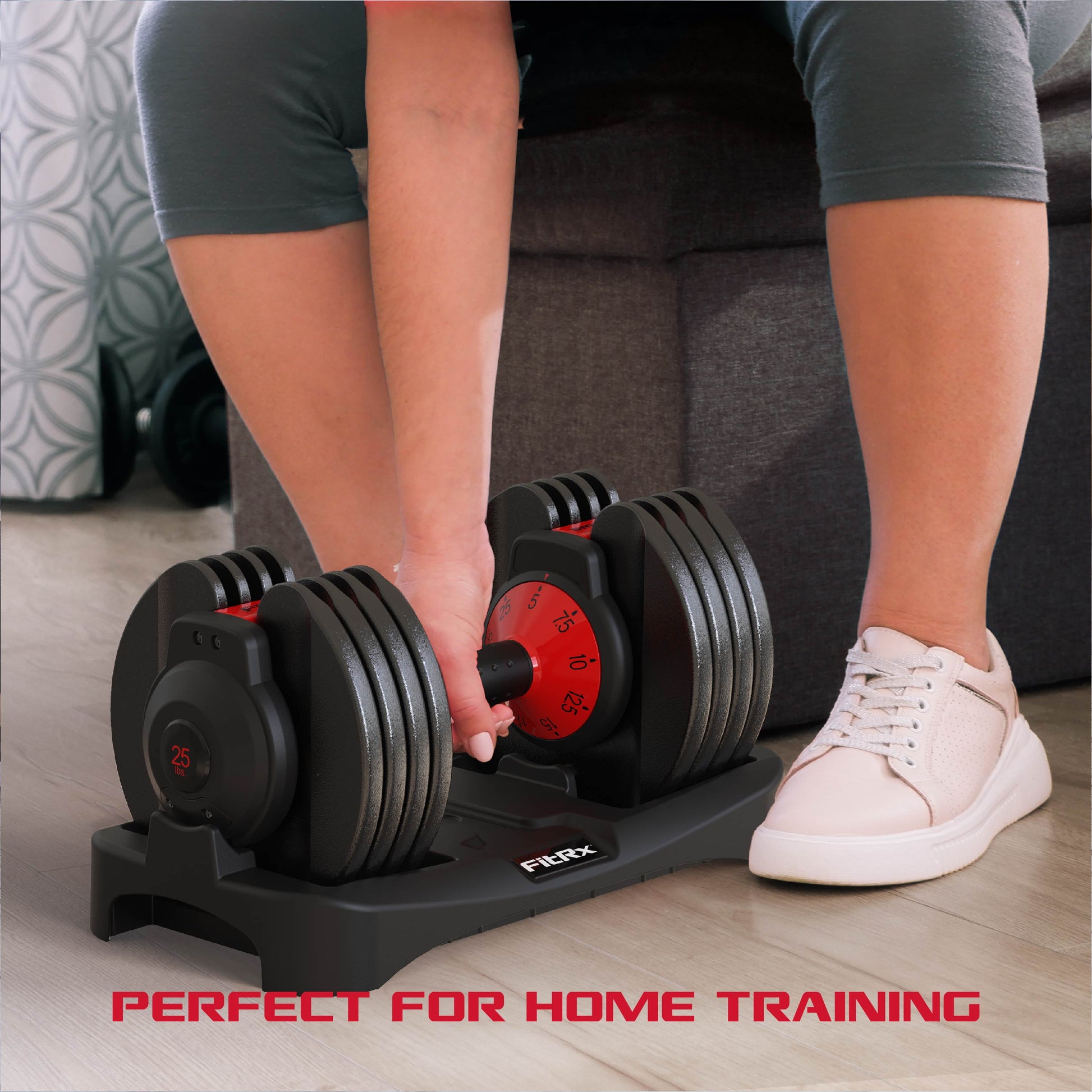 Smartbell, 9 in 1 Adjustable Dumbbell, 25 Lb