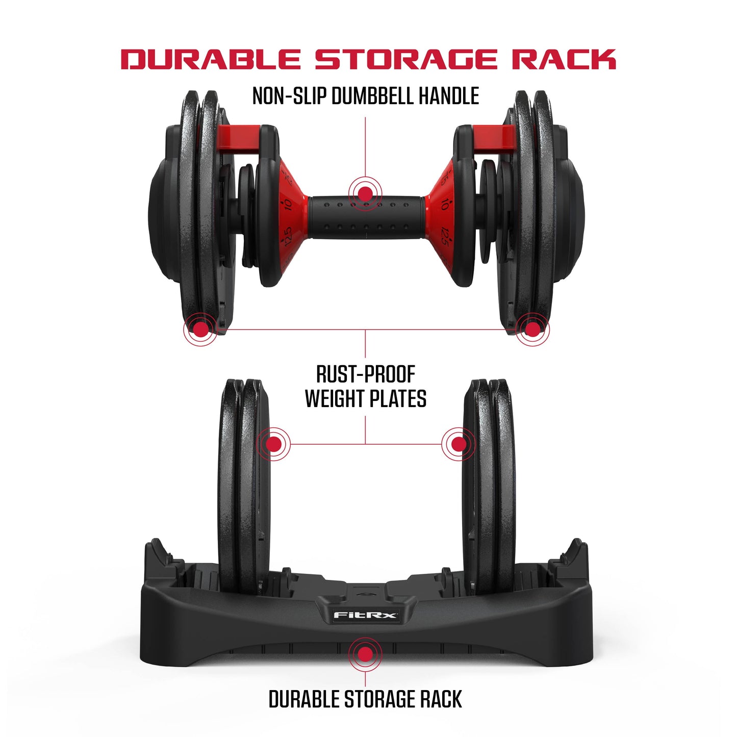 Smartbell, 9 in 1 Adjustable Dumbbell, 25 Lb